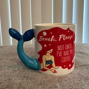 Large mermaid mug